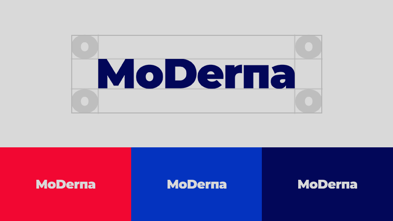 versiones de logo y zona de seguridad
