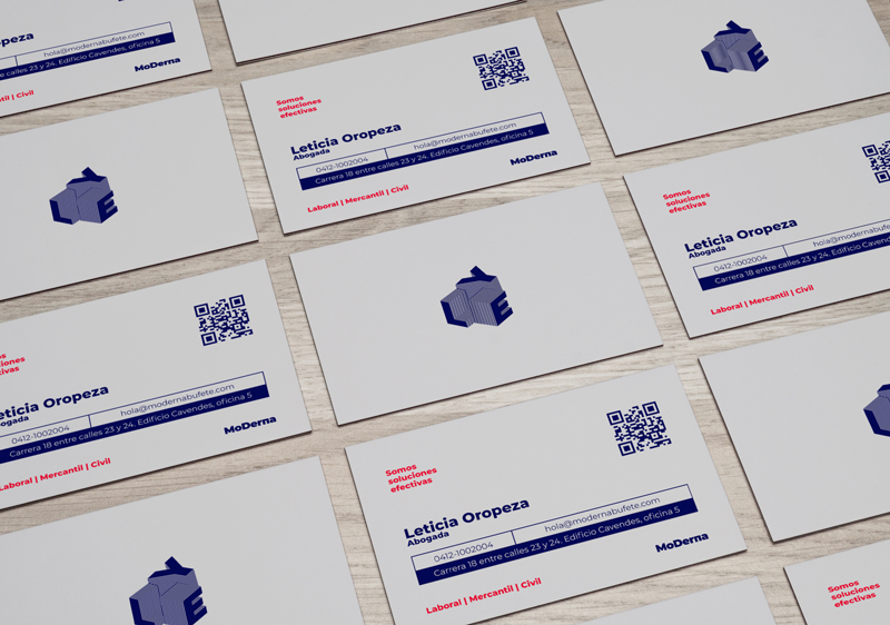 tarjetas de presentación